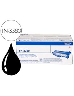 Toner Brother Tn-3380 Para Impresoras Hl-5440D/5450Dn/5470Dw/6180Dw 8000 Pag