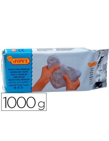 Pasta Para Modelar Jovi 1000 Gr Color Blanco