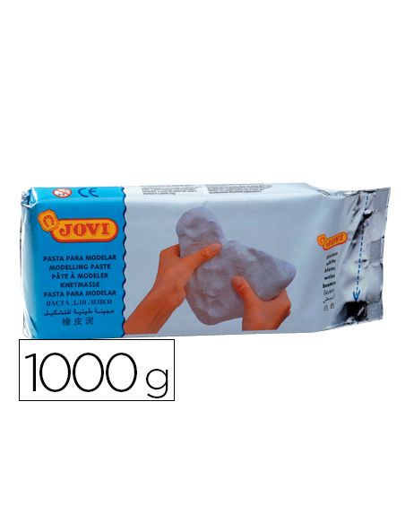Pasta Para Modelar Jovi 1000 Gr Color Blanco