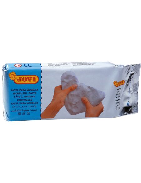 Pasta Para Modelar Jovi 1000 Gr Color Blanco