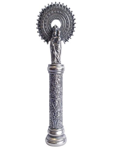 Virgen Del Pilar Metal 13Cm