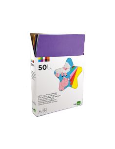 Goma Eva Liderpapel Expositor De 50 Planchasx10 Colores Surtidos 50X70 Cm 1,5 Mm Espesor 2