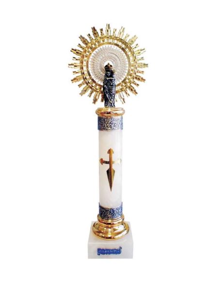 Columna Bocel Más Greca Blanca 39Cm