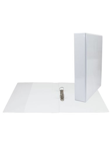 Carpeta Canguro 4 Anillas Mixtas 40Mm Esselte A4 Plastico Blanca|Libreriasalesiana