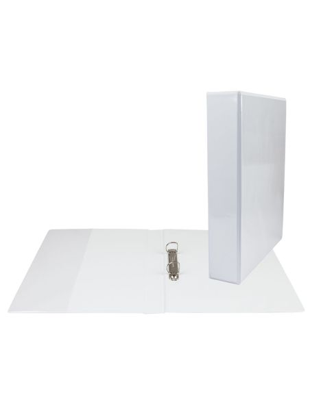 Carpeta Canguro 4 Anillas Mixtas 40Mm Esselte A4 Plastico Blanca|Libreriasalesiana