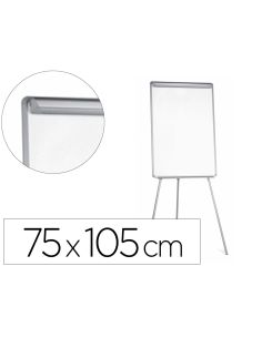 Pizarra Blanca Q-Connect Con Tripode Para Conferencias 70X100 Melamina