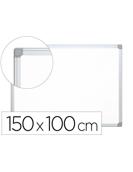 Pizarra Blanca Q-Connect Laminada Marco De Aluminio 150X100 Cm|Libreriasalesiana