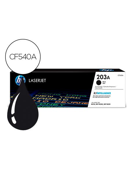 Toner Hp 203A Laserjet Pro M254 / Mfp M280 / Mfp M281 Negro 1400 Paginas