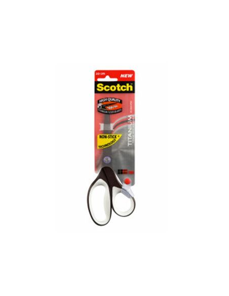 Tijera Oficina Scotch 20 Cms De Titanio Fundido Antiadherente