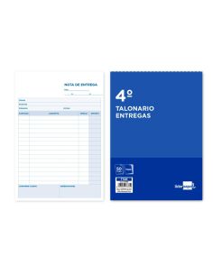 Talonario Liderpapel Entregas Cuarto Original Y 2 Copias T326
