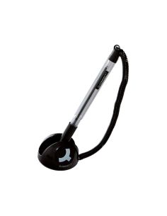 Boligrafo Extensible Q-Connect Con Cadena Plastico Y Soporte Adhesivo 2