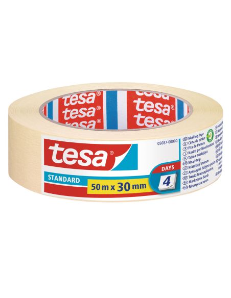 Cinta Adhesiva Tesa Para Pintor 50 Mt X 30 Mm