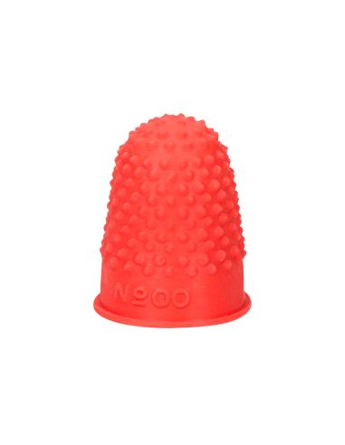 Dedil Q-Connect Goma Nº00 18-20 Mm Diametro Caja De 12 Unidades Color Rojo