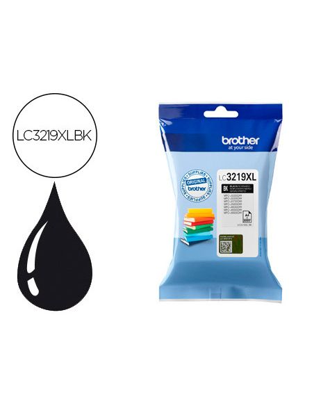Ink-Jet Brother Lc-3219Xlbk Mfc-J6530Dw / Mfc-J6930Dw Negro 3.000 Pag