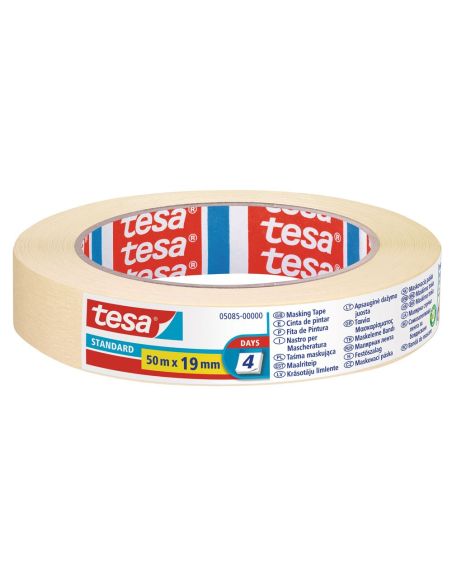 Cinta Adhesiva Tesa Para Pintor 50 Mt X 19 Mm