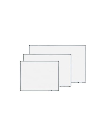 Pizarra Blanca Rocada Acero Vitrificado Magnetico Marco Aluminio Y Cantoneras Pvc 120X90 Cm Incluye Bandeja|Libreriasalesiana