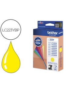 Ink-Jet Brother Lc-223Cbp Amarillo Dcp4120Dw Mfcj4420Dw Mfcj4620Dw Mfcj5320Dw 550 Pag