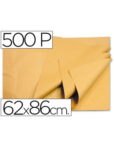 Papel Manila Crema 62X86 Cm Paquete De 500 Hojas