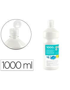 Tempera Liquida Liderpapel Escolar 1000 Ml Blanco
