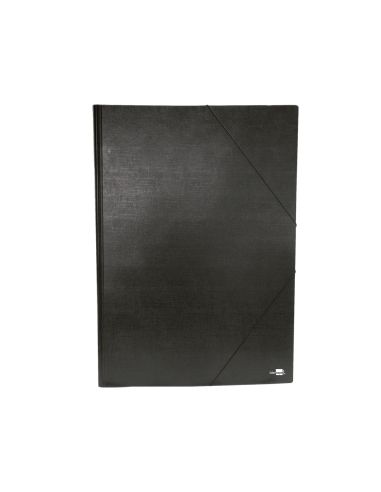 Carpeta Planos Liderpapel A2 Carton Gofrado N 12 Negro