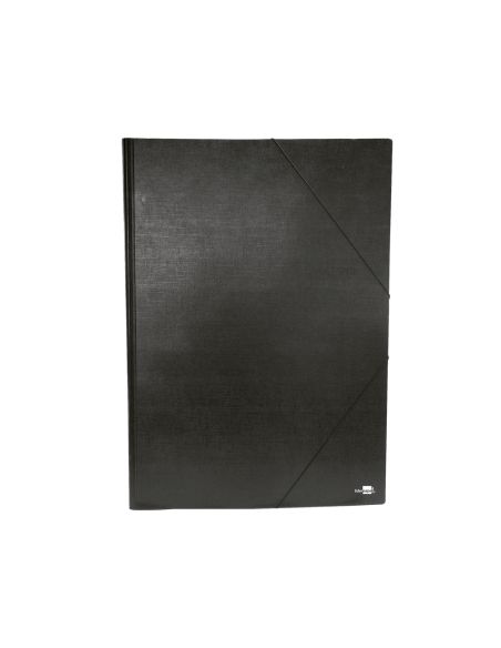 Carpeta Planos Liderpapel A2 Carton Gofrado N 12 Negro