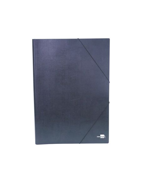 Carpeta Planos Liderpapel A3 Carton Gofrado N 12 Negro