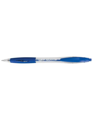 Boligrafo Bic Atlantis Azul Retractil Tinta Aceite Punta De 1 Mm