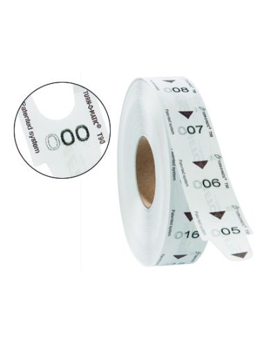 Tickets Turnomatic 31X67Mm Color Blanco Rollo 4000 Tickets