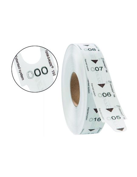 Tickets Turnomatic 31X67Mm Color Blanco Rollo 4000 Tickets
