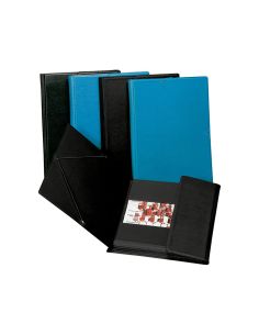 Carpeta Saro Gomas Tres Solapas Plastico Folio Color Negro 2