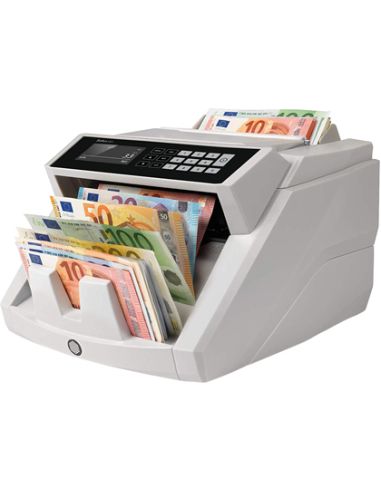 Detector Contador De Billetes Falsos Safescan 2465S 7 Puntos De Verificacion Funcion Añadir Y De Fajos