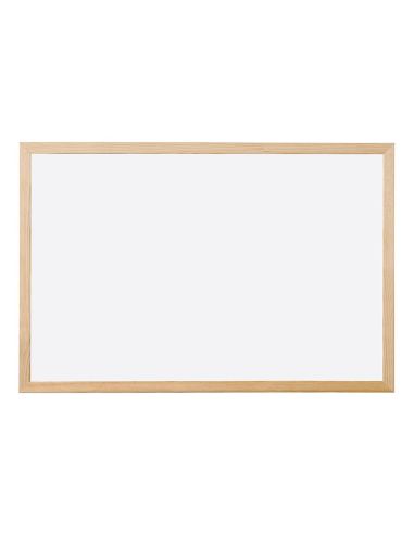 Pizarra Blanca Q-Connect Melamina Marco De Madera 40X30 Cm|Libreriasalesiana