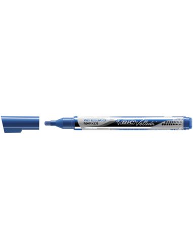 Rotulador Bic Velleda Liquid Pocket Punta Redonda 2,2 Mm Azul