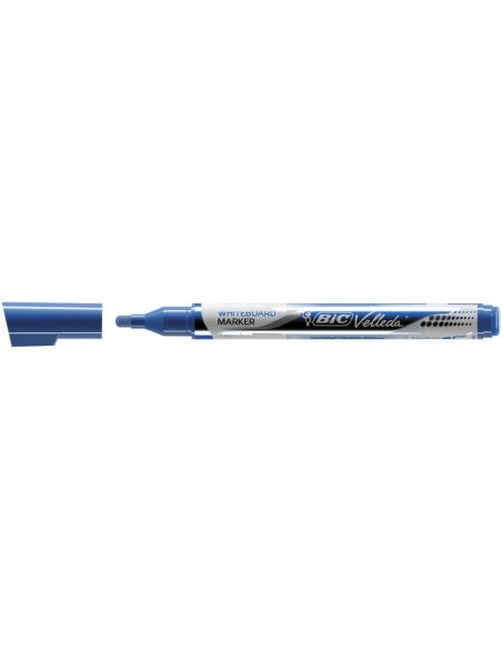 Rotulador Bic Velleda Liquid Pocket Punta Redonda 2,2 Mm Azul