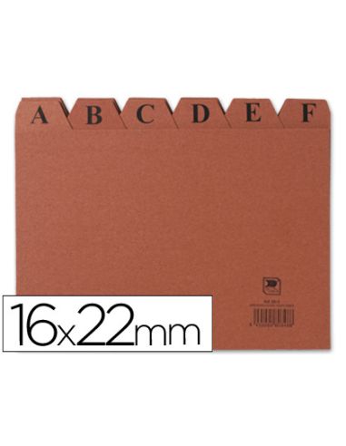 Indice Fichero Carton Nº5 160X220 Mm
