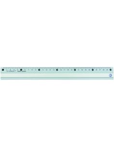 Regla Q-Connect Metalica Aluminio 30 Cm 2
