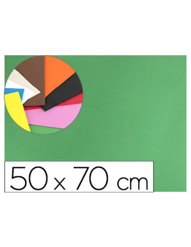 Goma Eva Liderpapel 50X70Cm 60G/M2 Espesor 1.5Mm Verde