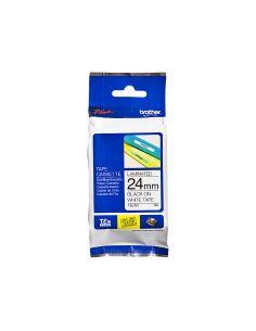 Cinta Brother Tze-251 Blanco-Negro 24Mm Longitud 8 Mt 2