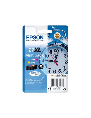 Ink-Jet Epson 27Xl Wf3620 / 7110 / 7610 / 7620 Pack Multicolor
