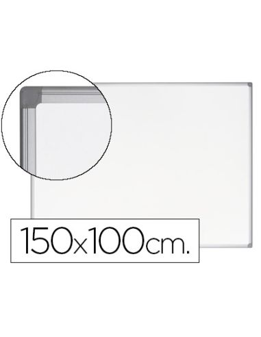 Pizarra Blanca Bi-Office Earth-It Magnetica De Acero Vitrificado Marco De Aluminio 100 X 150 Cm Con Bandeja Para