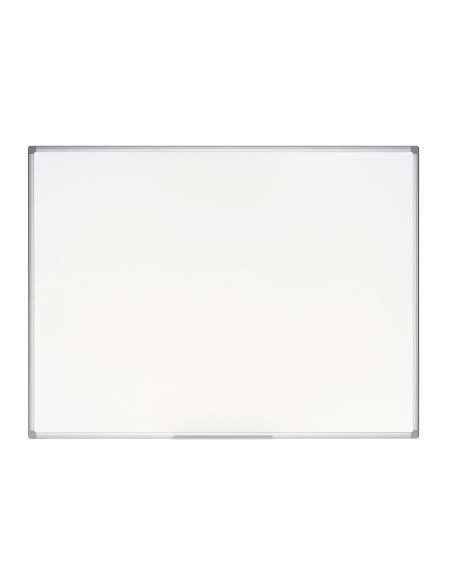 Pizarra Blanca Bi-Office Earth-It Magnetica De Acero Vitrificado Marco De Aluminio 100 X 150 Cm Con Bandeja Para