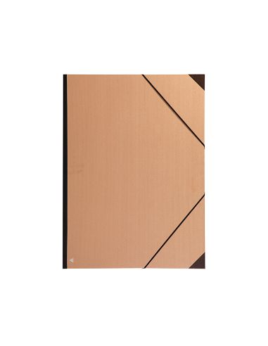 Carpeta Planos Clairefontaine Din A3 Con Gomas Kraft Marron Verjurado