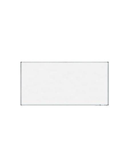 Pizarra Blanca Rocada Acero Vitrificado Magnetico Marco Aluminio Y Cantoneras Pvc 240X120 Cm Incluye Bandeja