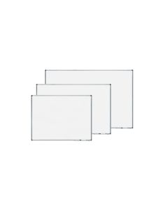 Pizarra Blanca Rocada Acero Vitrificado Magnetico Marco Aluminio Y Cantoneras Pvc 240X120 Cm Incluye Bandeja 2