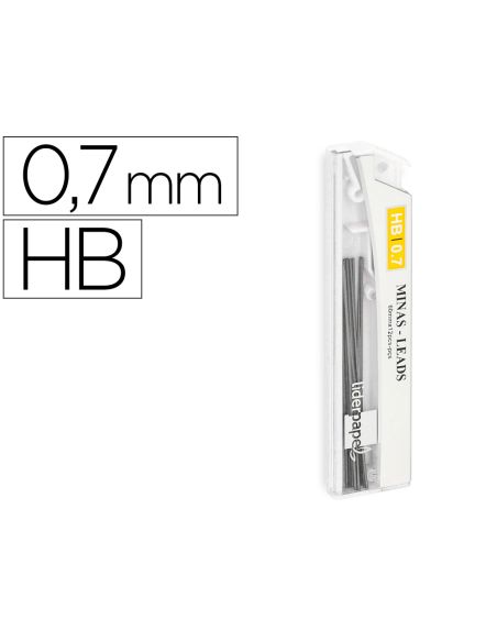Minas Liderpapel Grafito 0,7 Mm Hb Tubo De 12 Minas Longitud 60 Mm