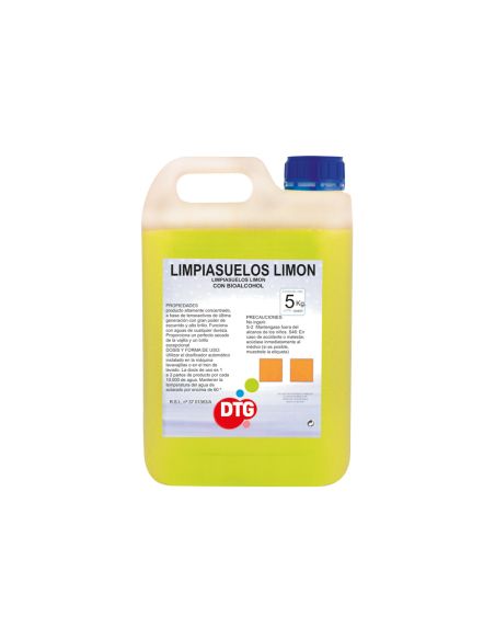 Limpiasuelos Aroma Limon Garrafa De 5 Litros