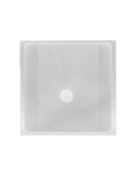 Sobre Para Cd Q-Connect Polipropileno Autoadhesivo Convelcro-Bolsa Con 5 Unidades-|Libreriasalesiana