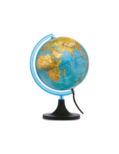 Globo Terraqueo Con Luz Modelo Elite/2 Diametro 26 Cm