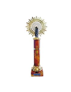 Virgen Del Pilar  Bocel Marron 39Cm