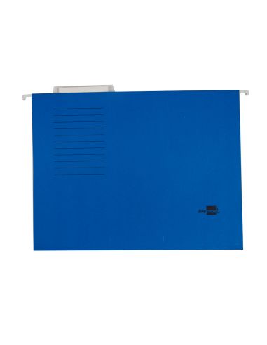 Carpeta Colgante Liderpapel Folio Azul